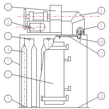 UF單機布袋式除塵器